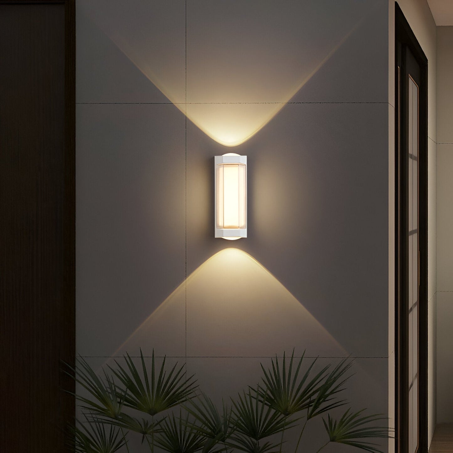 Outdoor Waterproof Acrylic Wall Light Nordic Minimalist | Elnico
