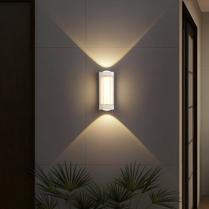 Outdoor Waterproof Acrylic Wall Light Nordic Minimalist | Elnico