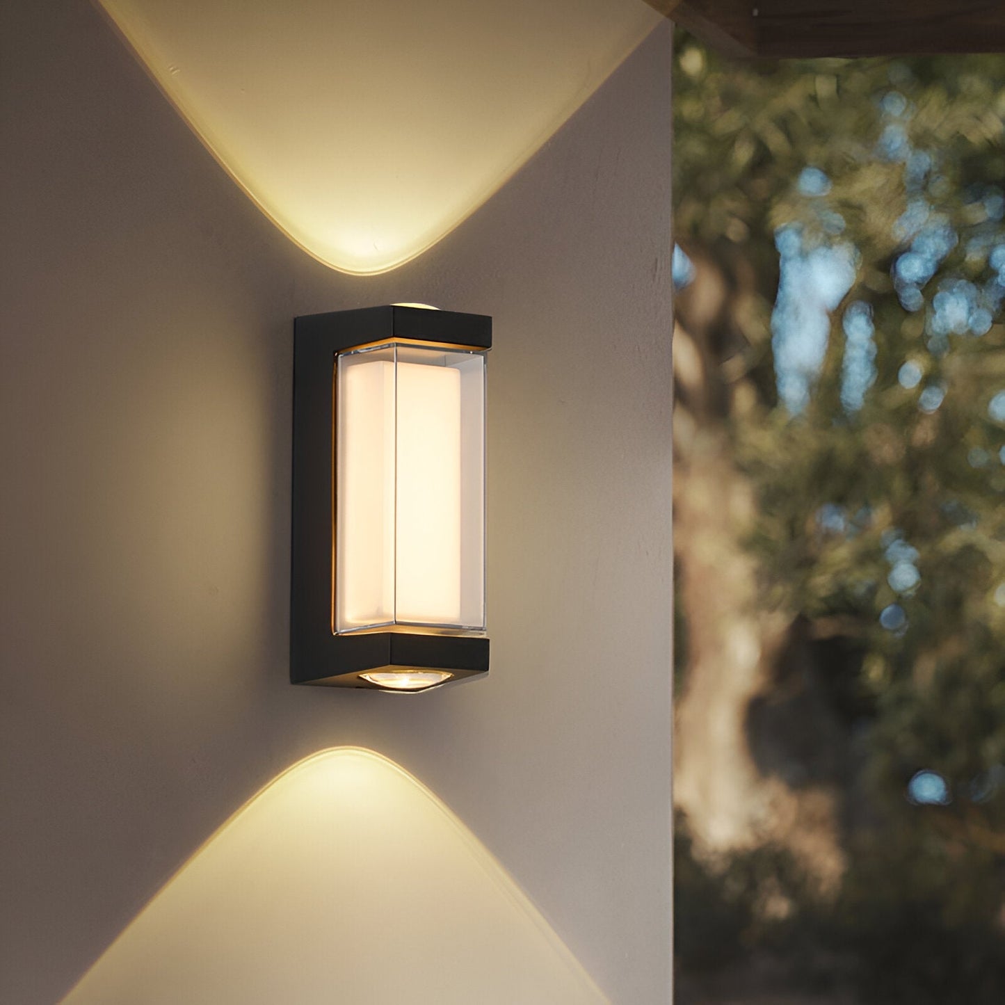 Outdoor Waterproof Acrylic Wall Light Nordic Minimalist | Elnico