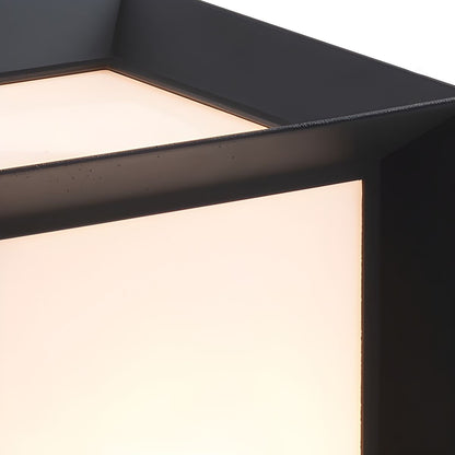 Outdoor Waterproof Aluminium Rectangle Light Fixture | Linvora