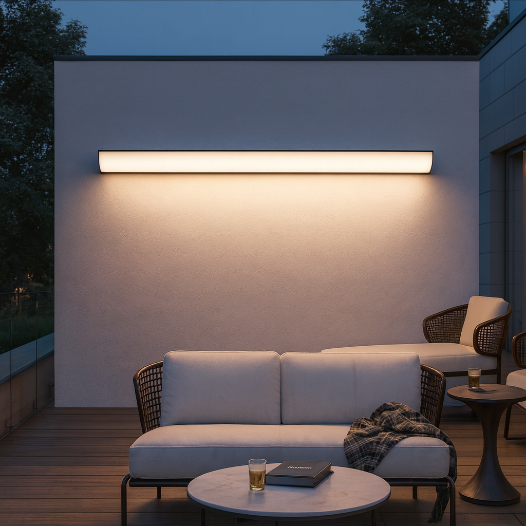 Outdoor Waterproof LED Wall Light Aluminium Minimalist | Fenvaro