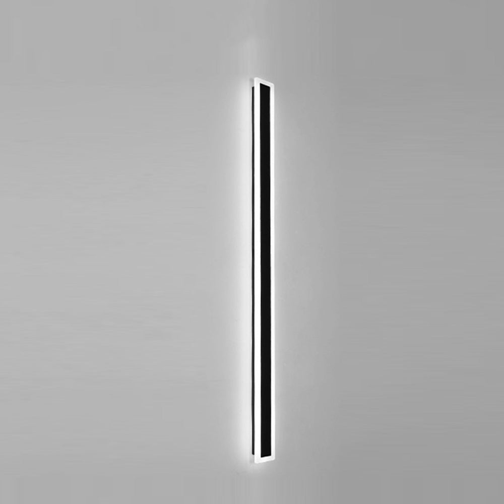Outdoor Waterproof Up Down Wall Light Black Finish | Malvora