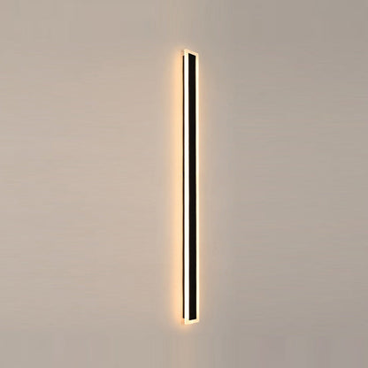 Outdoor Waterproof Up Down Wall Light Black Finish | Malvora