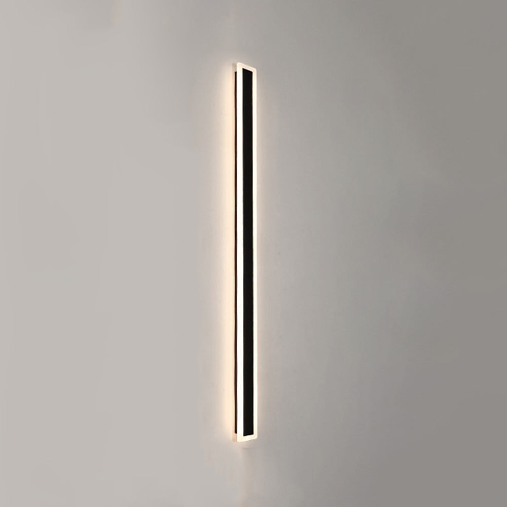 Outdoor Waterproof Up Down Wall Light Black Finish | Malvora