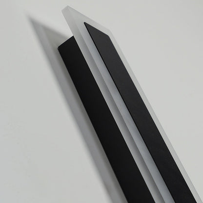 Outdoor Waterproof Up Down Wall Light Black Finish | Malvora