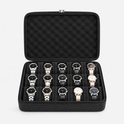 Padded Multi-Slot Watch Storage Box