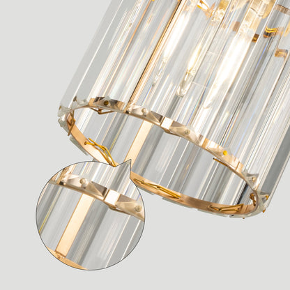 Pendant Crystal Multi Head Nordic Light Fixture | Zenvix