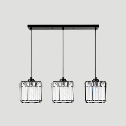 Pendant Crystal Multi Head Nordic Light Fixture | Zenvix