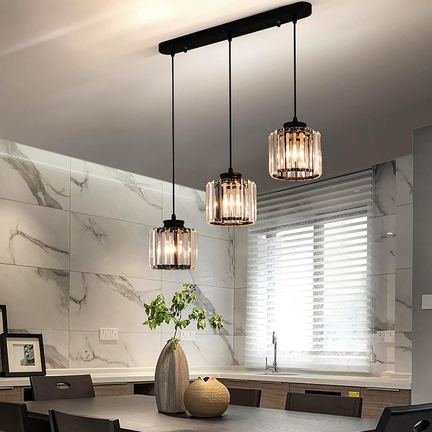 Pendant Glass Multihead Nordic Style Light Fixture | Lonera