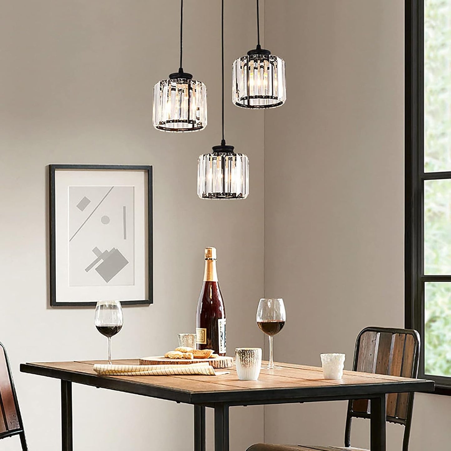 Pendant Glass Multihead Nordic Style Light Fixture | Lonera