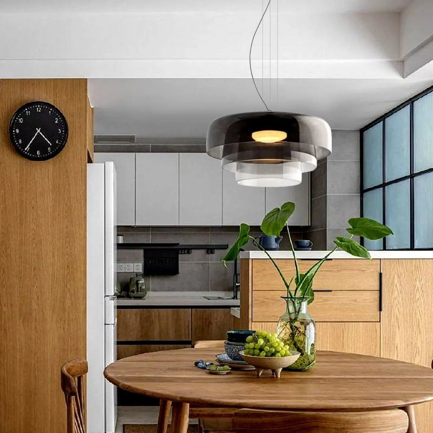 Pendant Glass Shade Nordic Design Light | Halvora