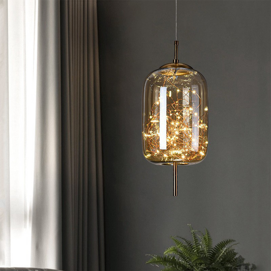 Pendant Glass Shade Nordic Style LED Light | Lormix