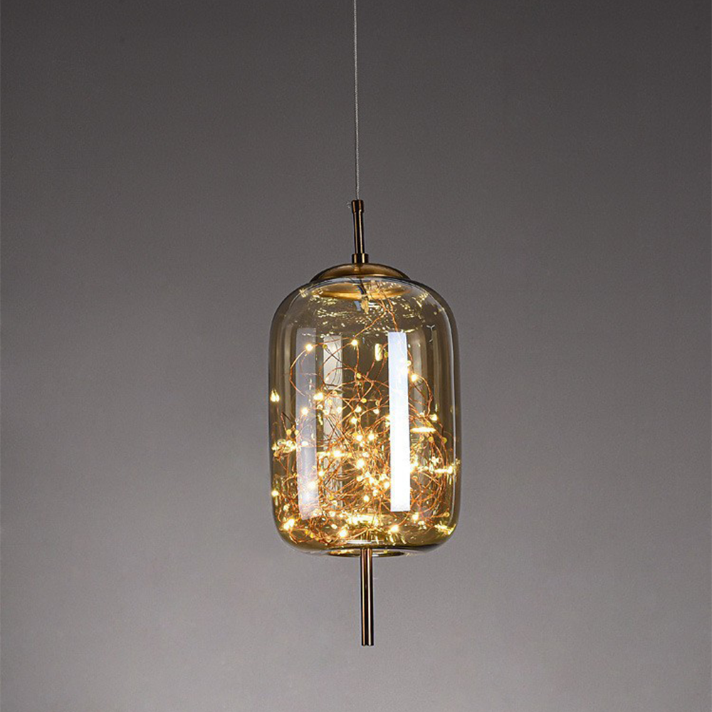 Pendant Glass Shade Nordic Style LED Light | Lormix