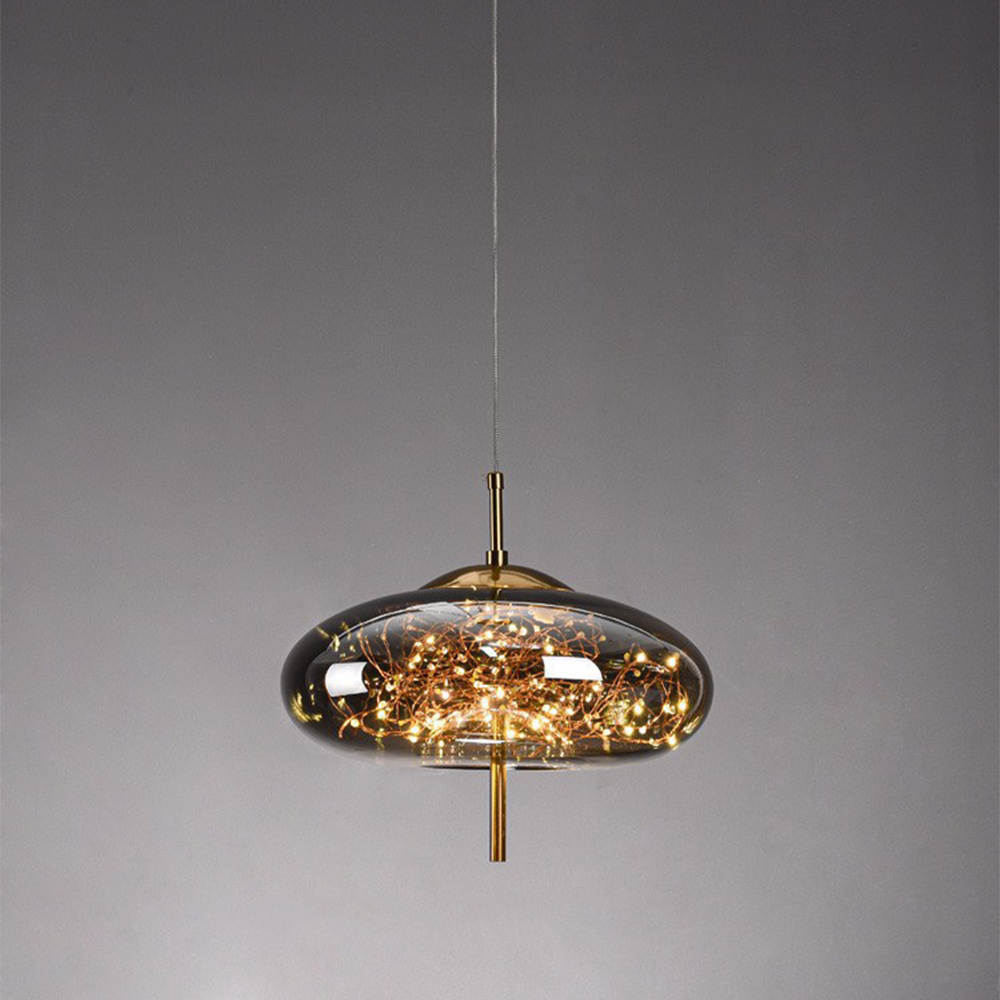Pendant Glass Shade Nordic Style LED Light | Lormix