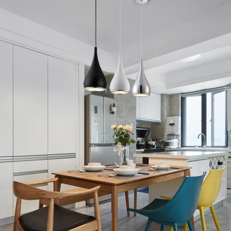 Pendant LED Light Adjustable Cord Modern Ceiling Design | Delvane