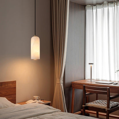 Pendant Light Alabaster Nordic Minimalist Design | Luravo