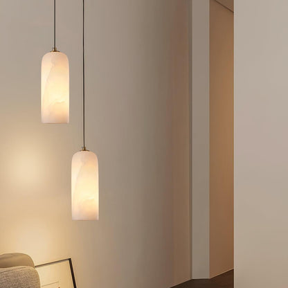 Pendant Light Alabaster Nordic Minimalist Design | Luravo