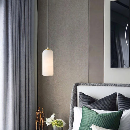 Pendant Light Alabaster Nordic Minimalist Design | Luravo
