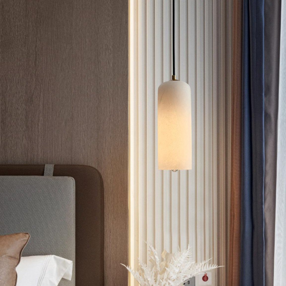 Pendant Light Alabaster Nordic Minimalist Design | Luravo