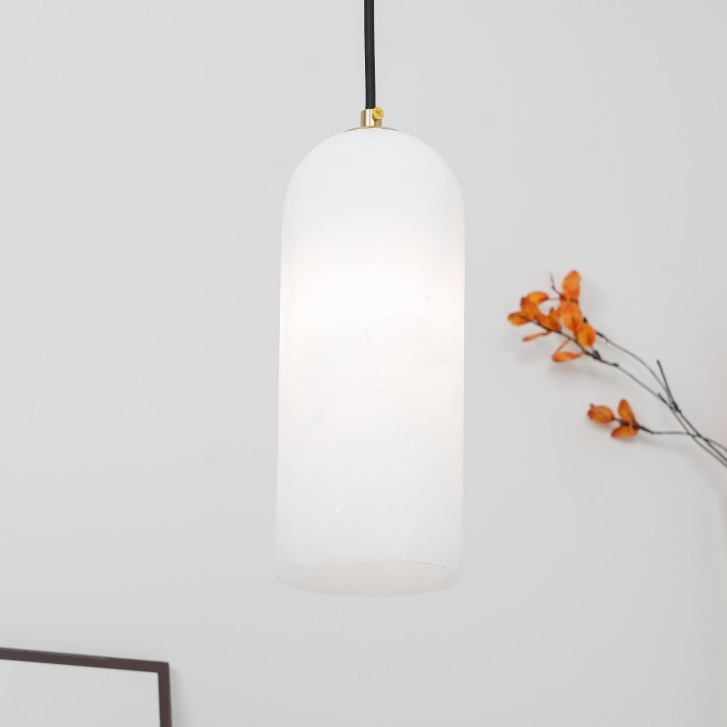 Pendant Light Alabaster Nordic Minimalist Design | Luravo