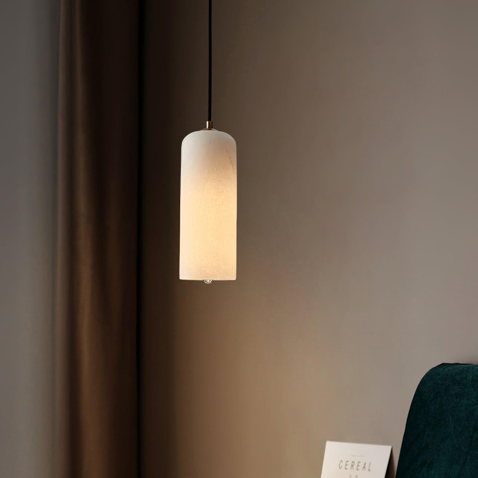 Pendant Light Alabaster Nordic Minimalist Design | Luravo