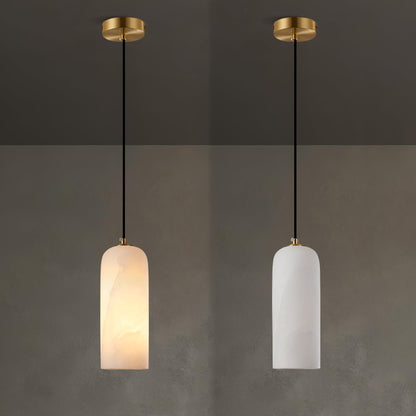 Pendant Light Alabaster Nordic Minimalist Design | Luravo