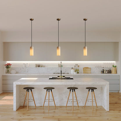 Pendant Light Alabaster Nordic Minimalist Design | Luravo