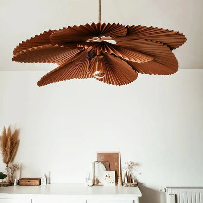 Pendant Light Art Deco Paper Flower LED Ceiling Fixture | Tivora