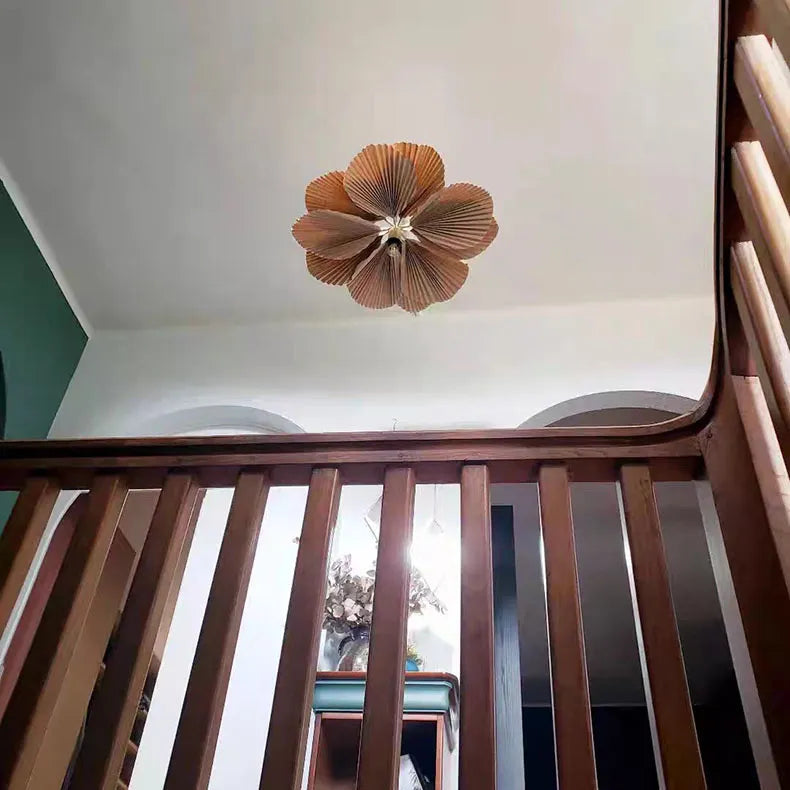 Pendant Light Art Deco Paper Flower LED Ceiling Fixture | Tivora