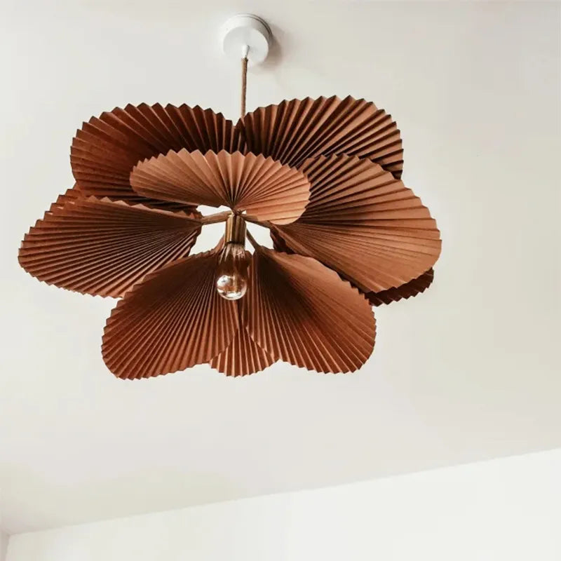 Pendant Light Art Deco Paper Flower LED Ceiling Fixture | Tivora