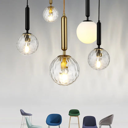 Pendant Light Black Gold Modern Dining Fixture | Nexaro