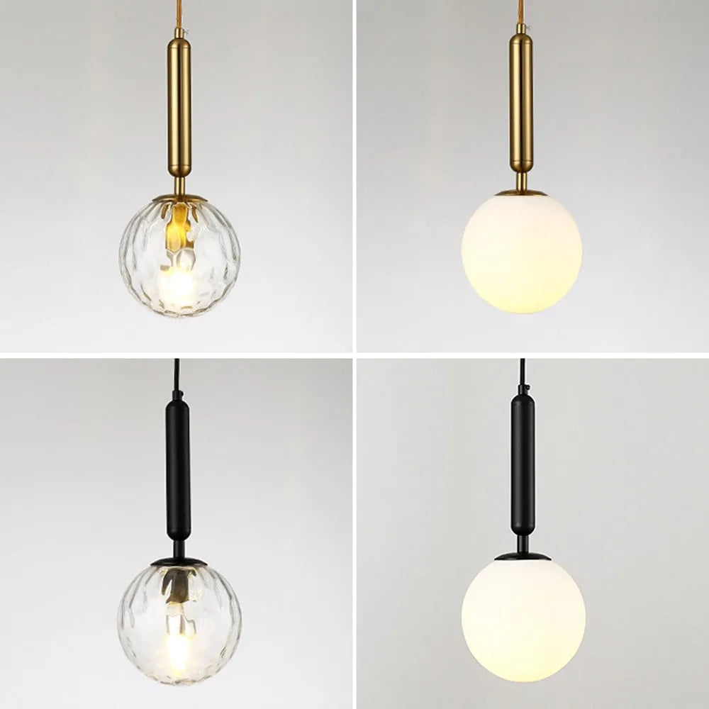 Pendant Light Black Gold Modern Dining Fixture | Nexaro