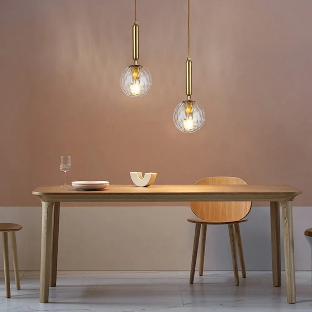 Pendant Light Black Gold Modern Dining Fixture | Nexaro