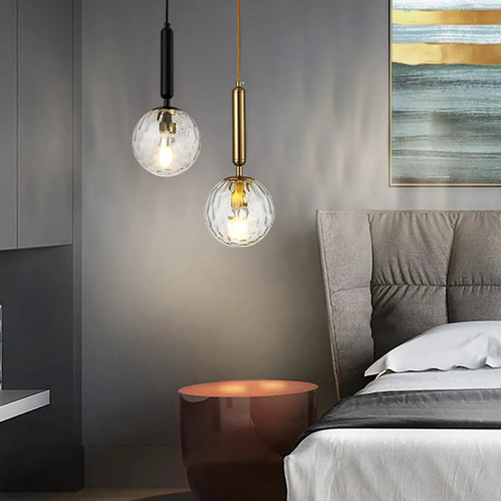 Pendant Light Black Gold Modern Dining Fixture | Nexaro