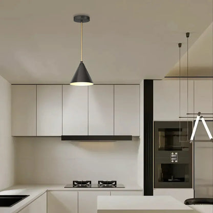 Pendant Light Brass Finish Round Modern Design | Orvena
