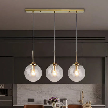 Pendant Light Clear Glass Nordic Style | Elvion