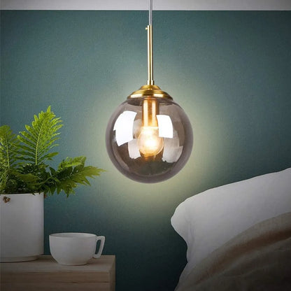 Pendant Light Clear Glass Nordic Style | Elvion
