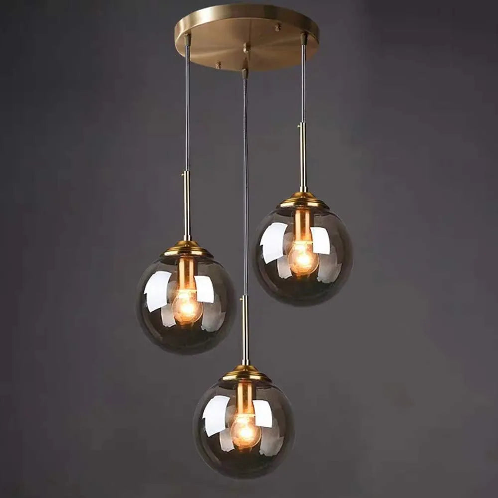 Pendant Light Clear Glass Nordic Style | Elvion