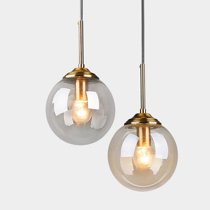 Pendant Light Clear Glass Nordic Style | Elvion