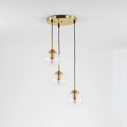 Pendant Light Clear Glass Nordic Style | Elvion