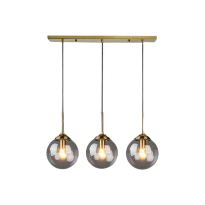 Pendant Light Clear Glass Nordic Style | Elvion