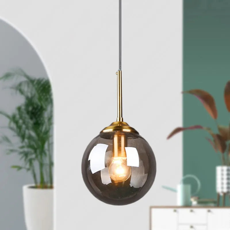 Pendant Light Clear Glass Nordic Style | Elvion