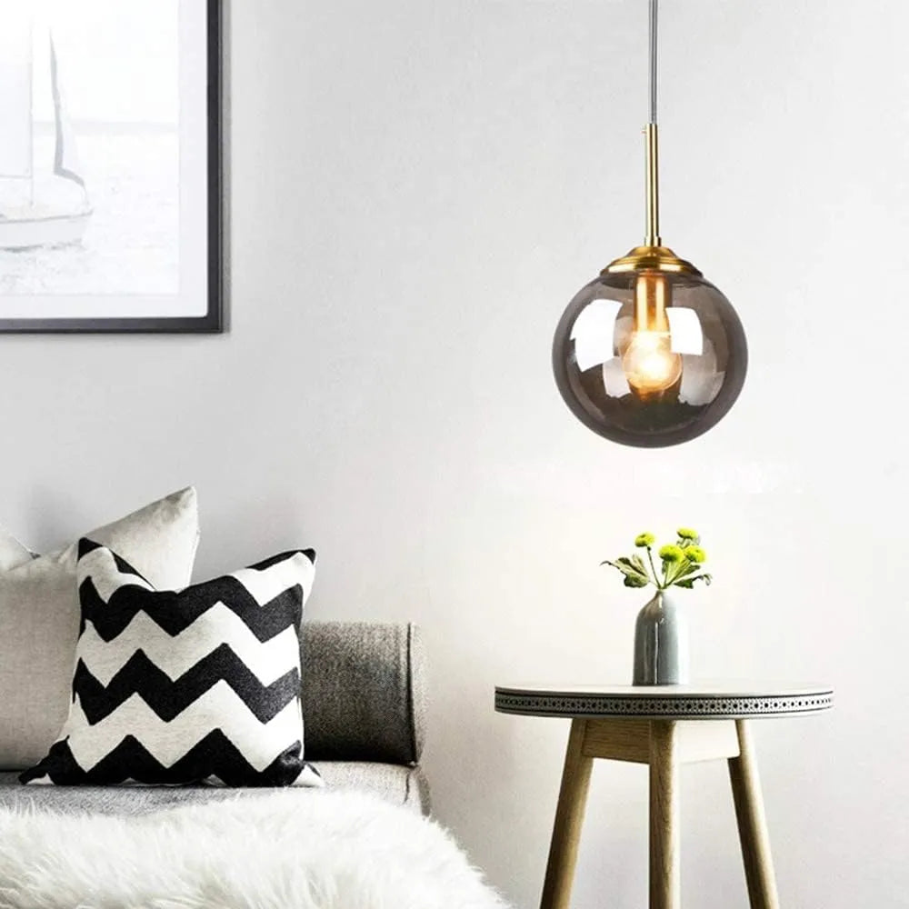 Pendant Light Clear Glass Nordic Style | Elvion