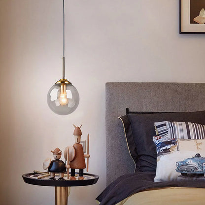 Pendant Light Clear Glass Nordic Style | Elvion