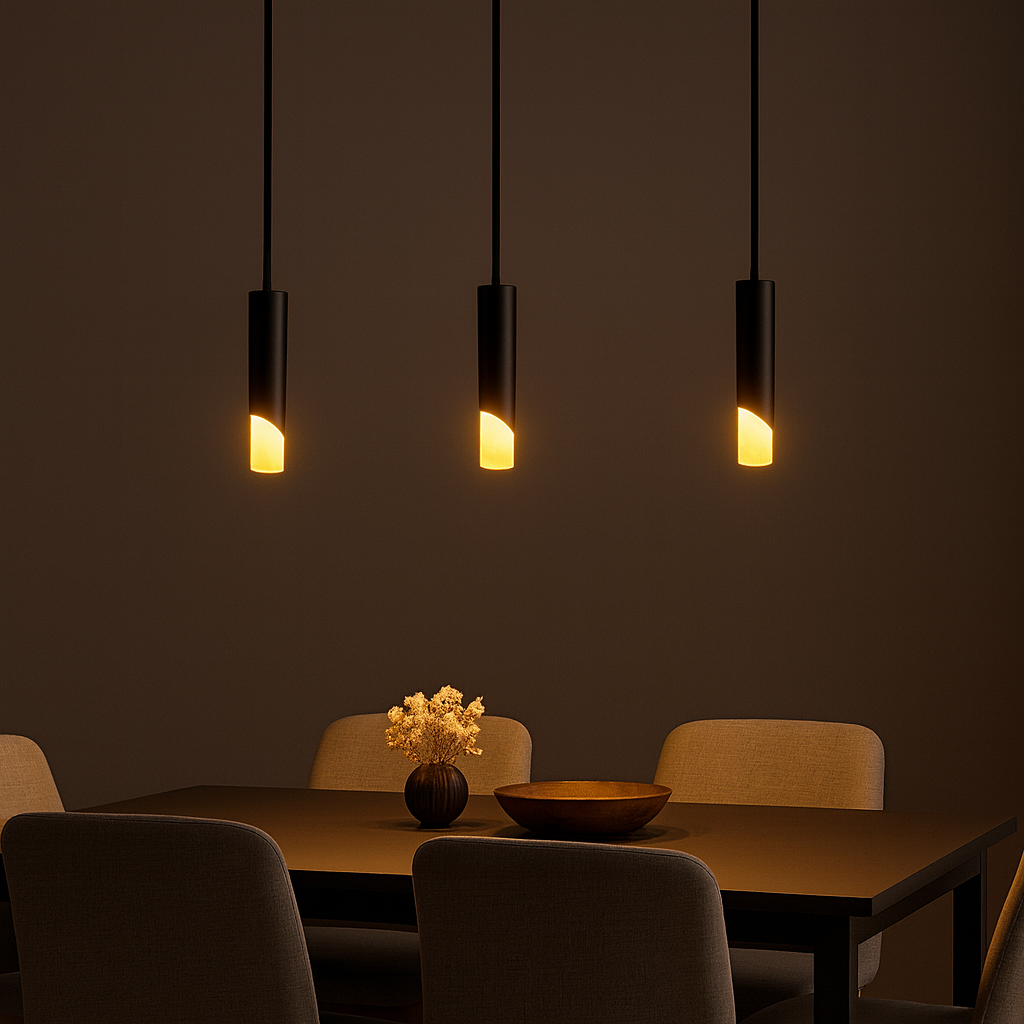 Pendant Light Cylindrical Metal LED Ready Modern | Arvion