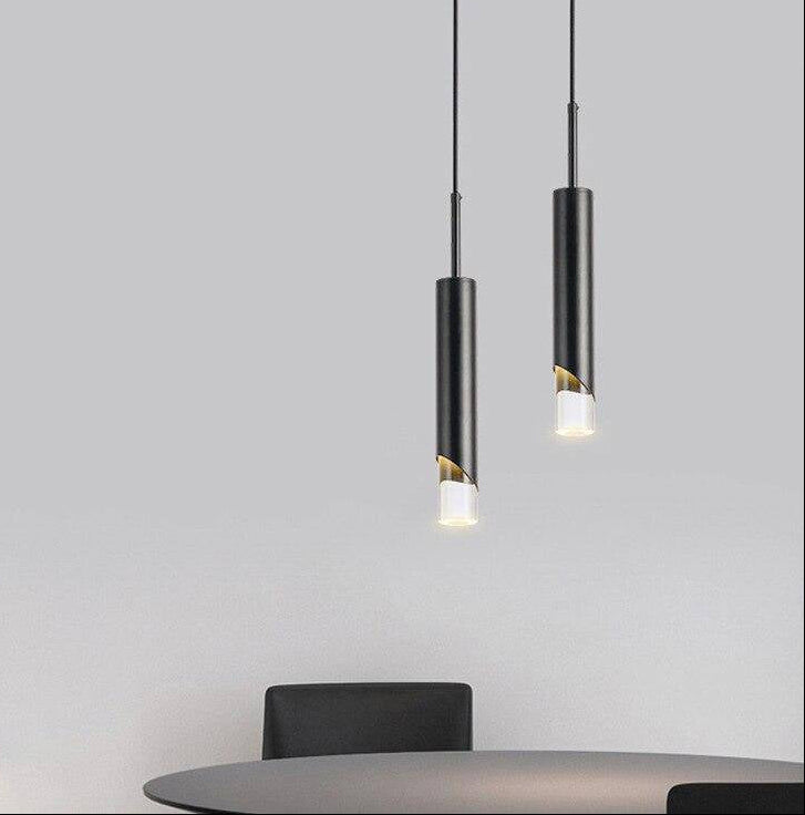 Pendant Light Cylindrical Metal LED Ready Modern | Arvion