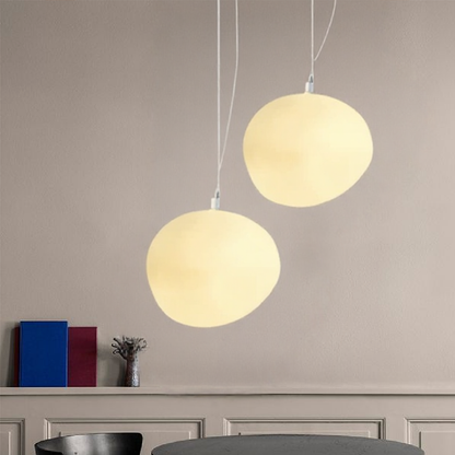 Pendant Light Frosted Glass Nordic Style Hanging Lamp | Elvexa