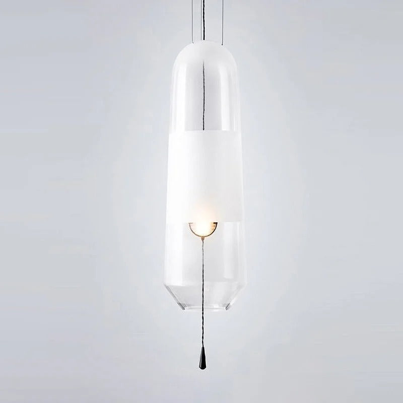 Pendant Light Glass Shade Modern Bedside Lamp | Sorielle