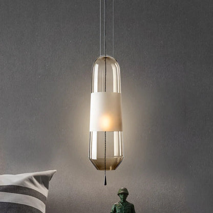 Pendant Light Glass Shade Modern Bedside Lamp | Sorielle