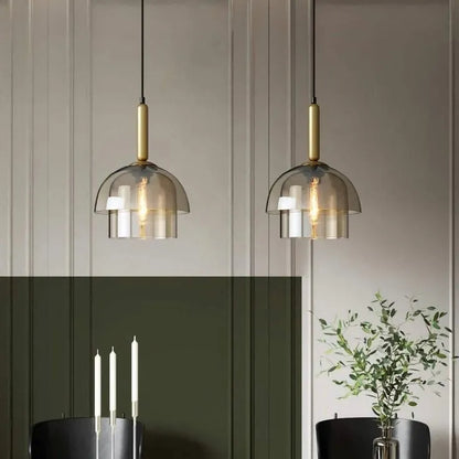 Pendant Light Glass Shade Modern Style | Lumerra